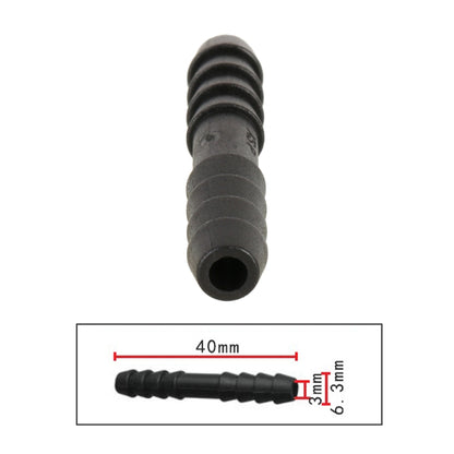 10pcs/Bag Car Straight Type Wiper Spray Nozzle Water Pipe Connection Tube - Others by buy2fix | Online Shopping UK | buy2fix