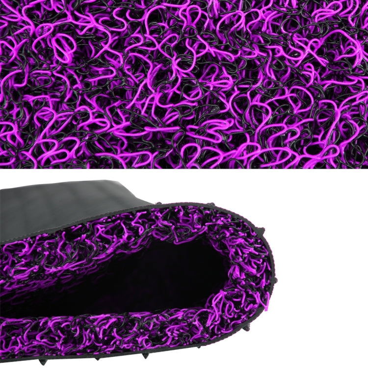 Universal 5-seat Car Anti-slippery Rubber Mat PVC Coil Soft Floor Protector Carpet, Length: 5m(Purple) - Floor Mats by buy2fix | Online Shopping UK | buy2fix