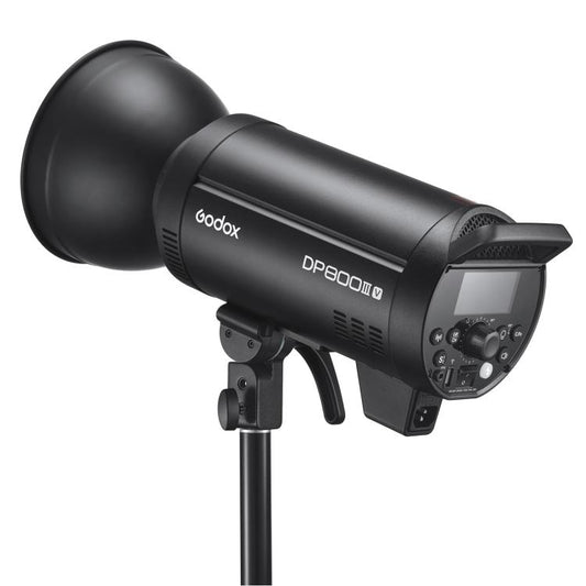 Godox DP800III-V Studio Flash Photo Light 800Ws 2.4G Wireless X System Bowens Mount Light (UK Plug) - Shoe Mount Flashes by Godox | Online Shopping UK | buy2fix