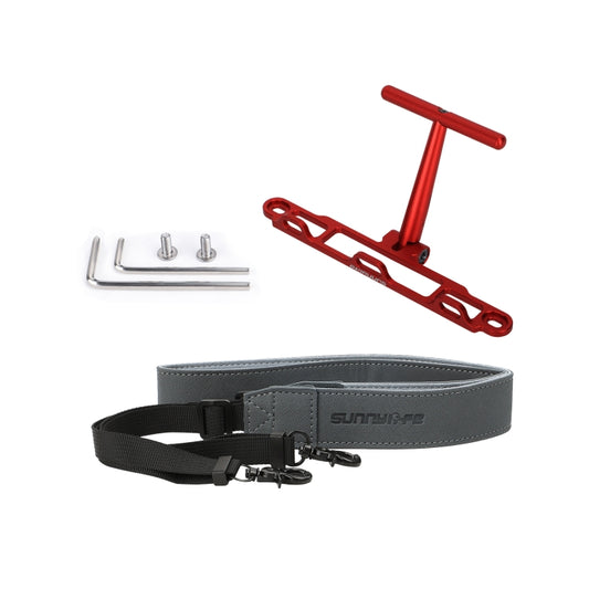 For DJI RC 2 / 1 Sunnylife ZJ764 Controller Handle Waist Support Tabletop Mount Neck Strap Hook Hanger Bracket (Red) - Others by Sunnylife | Online Shopping UK | buy2fix