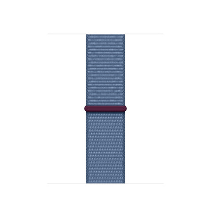 Loop Type Sport Watch Band For Apple Watch Series 9&8&7 41mm / SE 3&SE 2&6&SE&5&4 40mm / 3&2&1 38mm (Gray Blue) - Watch Bands by buy2fix | Online Shopping UK | buy2fix