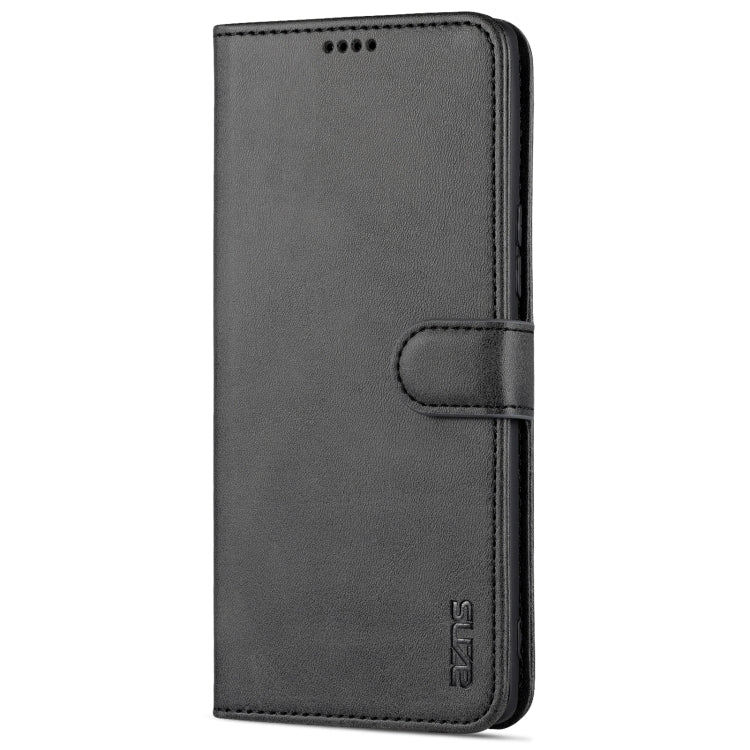 For Honor 50 AZNS Skin Feel Calf Texture Horizontal Flip Leather Case with Card Slots & Holder & Wallet(Black) - Honor Cases by AZNS | Online Shopping UK | buy2fix