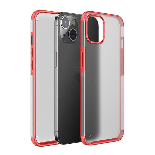 For iPhone 13 Four-corner Shockproof TPU + PC Protective Case(Red) - iPhone 13 Cases by buy2fix | Online Shopping UK | buy2fix