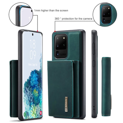 For Samsung Galaxy S20 Ultra DG.MING M1 Series 3-Fold Multi Card Wallet  Back Cover Shockproof Case with Holder Function(Green) - Galaxy Phone Cases by DG.MING | Online Shopping UK | buy2fix