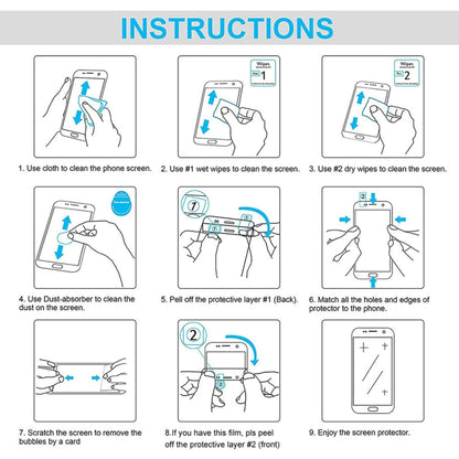 For Doogee N10 50 PCS 0.26mm 9H 2.5D Tempered Glass Film - For Doogee by buy2fix | Online Shopping UK | buy2fix