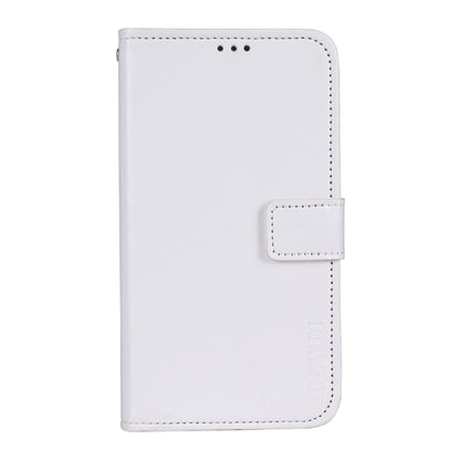 idewei Crazy Horse Texture Horizontal Flip Leather Case with Holder & Card Slots & Wallet For Doogee N40 Pro(White) - More Brand by idewei | Online Shopping UK | buy2fix
