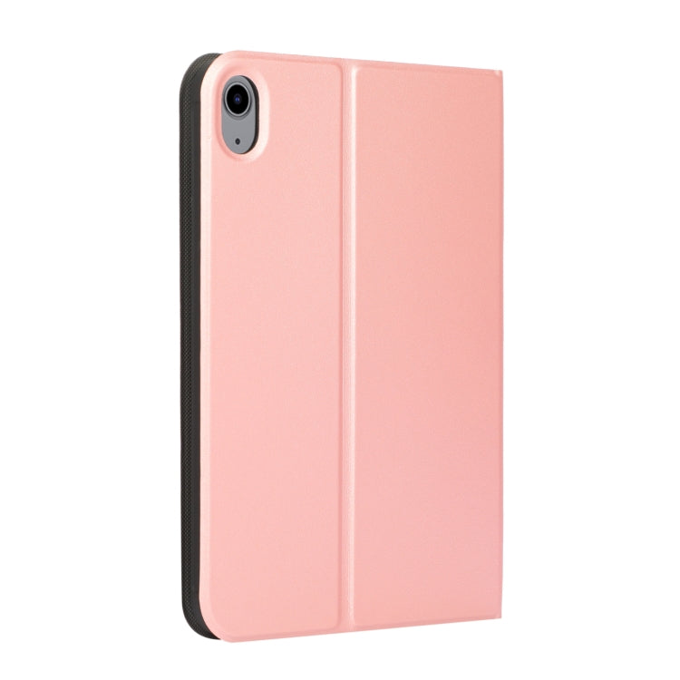 For iPad mini 6 Voltage Craft Texture TPU Horizontal Flip Protective Tablet Case with Holder(Rose Gold) - iPad mini 6 Cases by buy2fix | Online Shopping UK | buy2fix