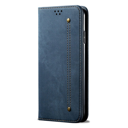 For Xiaomi Mi 9T Pro / Redmi K20 Pro Denim Texture Casual Style Horizontal Flip Leather Case with Holder & Card Slots & Wallet(Blue) - Xiaomi Cases by buy2fix | Online Shopping UK | buy2fix