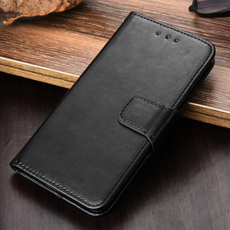 Crystal Texture Horizontal Flip Leather Case with Holder & Card Slots & Wallet For iPhone 8 Plus & 7 Plus(Black) - More iPhone Cases by buy2fix | Online Shopping UK | buy2fix