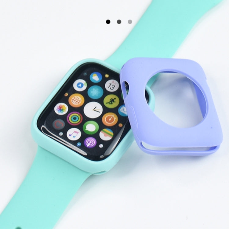 Shockproof All-inclusive Silicone Protective Case For Apple Watch Series 3 & 2 & 1 38mm(Vintage Rose) - Watch Cases by buy2fix | Online Shopping UK | buy2fix