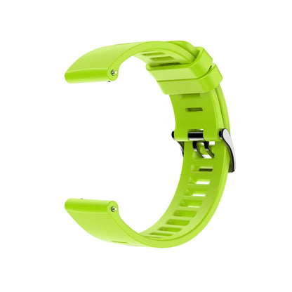 For Polar Grit X Silicone Official Buckle  Watch Band(Lime Green) -  by buy2fix | Online Shopping UK | buy2fix