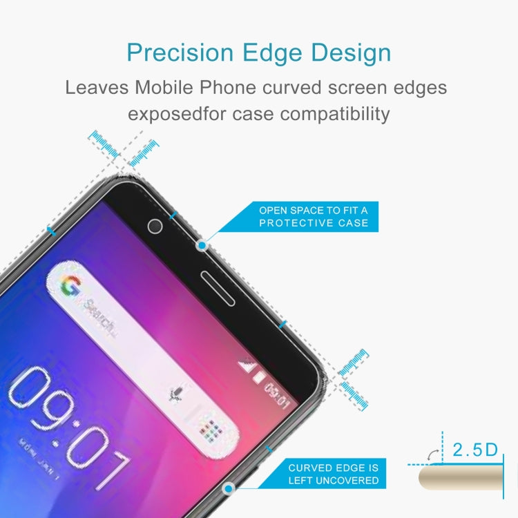 50 PCS 0.26mm 9H 2.5D Tempered Glass Film For Ulefone S1 - Ulefone Tempered Glass by buy2fix | Online Shopping UK | buy2fix