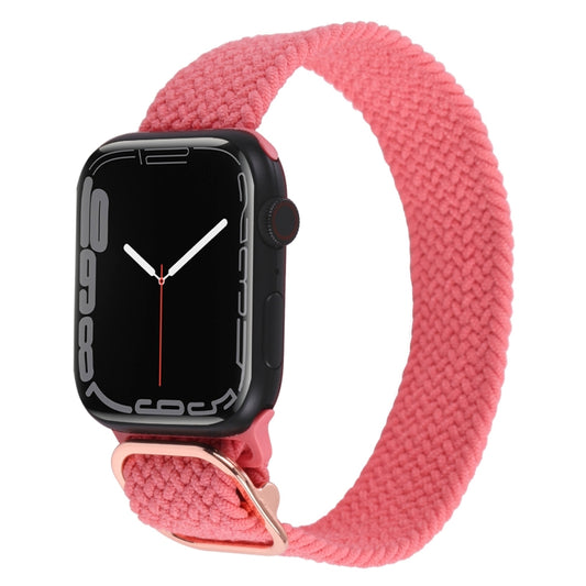 Nylon Braid Strap Watch Band For Apple Watch Ultra 49mm&Watch Ultra 2 49mm / Series 9&8&7 45mm / SE 3&SE 2&6&SE&5&4 44mm / 3&2&1 42mm(35) - Watch Bands by buy2fix | Online Shopping UK | buy2fix