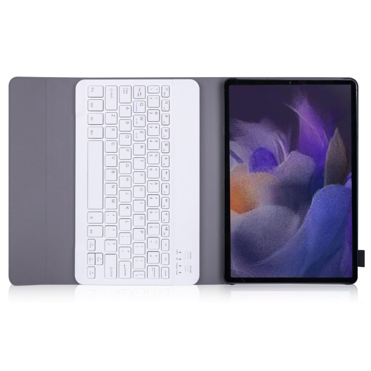 A08 Ultra-thin Bluetooth Keyboard Leather Case For Samsung Galaxy Tab A8 2021 SM-X205 / SM-X200(Gold) - Samsung Keyboard by buy2fix | Online Shopping UK | buy2fix