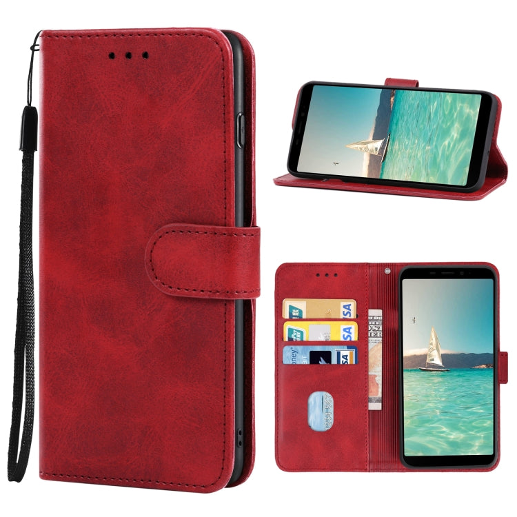 Leather Phone Case For Ulefone Armor X9 Pro(Red) - Ulefone Cases by buy2fix | Online Shopping UK | buy2fix