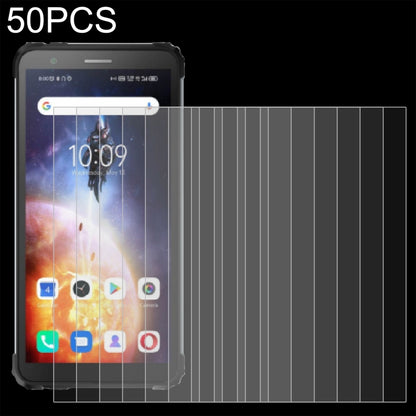 50 PCS 0.26mm 9H 2.5D Tempered Glass Film For Blackview BV6600E - For Blackview by buy2fix | Online Shopping UK | buy2fix