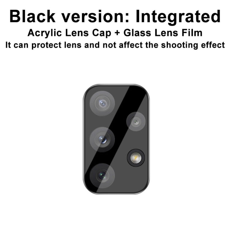 imak Integrated Rear Camera Lens Tempered Glass Film with Lens Cap Black Version For Samsung Galaxy A73 - Galaxy Tempered Glass by imak | Online Shopping UK | buy2fix
