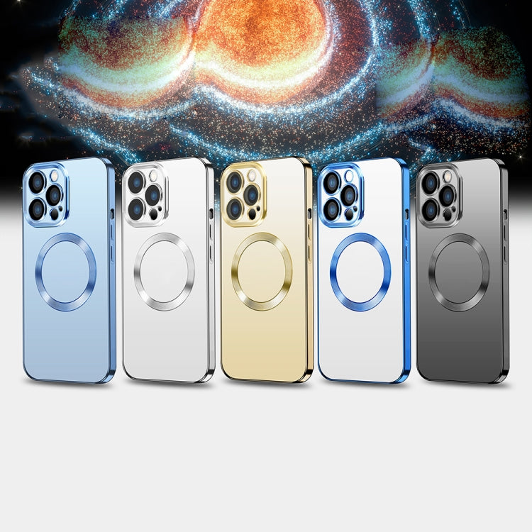 For iPhone 11 Nebula Series MagSafe Magnetic Phone Case (Gold) - iPhone 11 Cases by buy2fix | Online Shopping UK | buy2fix