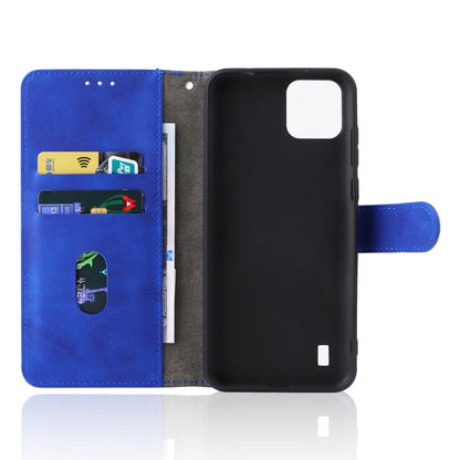 For Blackview A55 Skin Feel Magnetic Buckle Leather Phone Case(Blue) - More Brand by buy2fix | Online Shopping UK | buy2fix