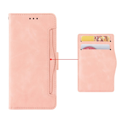 For Ulefone Note 12P Skin Feel Calf Pattern Leather Phone Case(Pink) - Ulefone Cases by buy2fix | Online Shopping UK | buy2fix