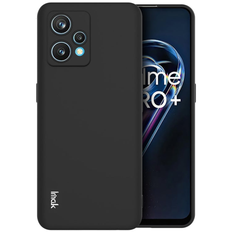 For OPPO Realme 9 Pro+ 5G Global IMAK UC-3 Series Shockproof Frosted TPU Phone Case(Black) - Realme Cases by imak | Online Shopping UK | buy2fix