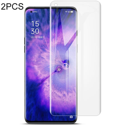 For OPPO Find X5 Pro 2 PCS IMAK Curved Full Screen Hydrogel Film Front Protector - OPPO Tempered Glass by imak | Online Shopping UK | buy2fix