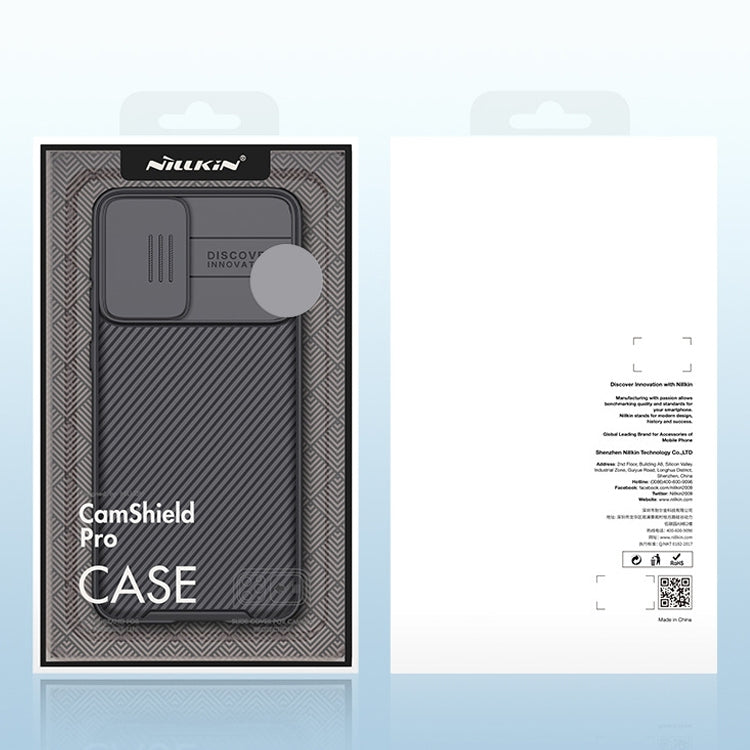 For Xiaomi 12 Pro NILLKIN CamShield Pro Series PC Full Coverage Phone Case(Black) - Xiaomi Cases by NILLKIN | Online Shopping UK | buy2fix