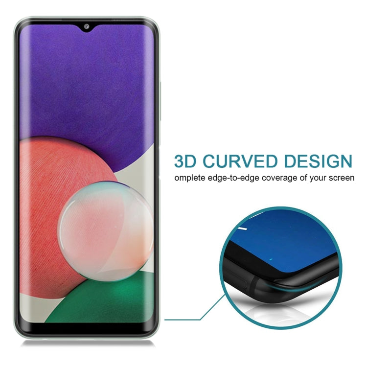 Full Cover Anti-peeping Tempered Glass Film For Samsung Galaxy A22 5G - Galaxy Tempered Glass by buy2fix | Online Shopping UK | buy2fix