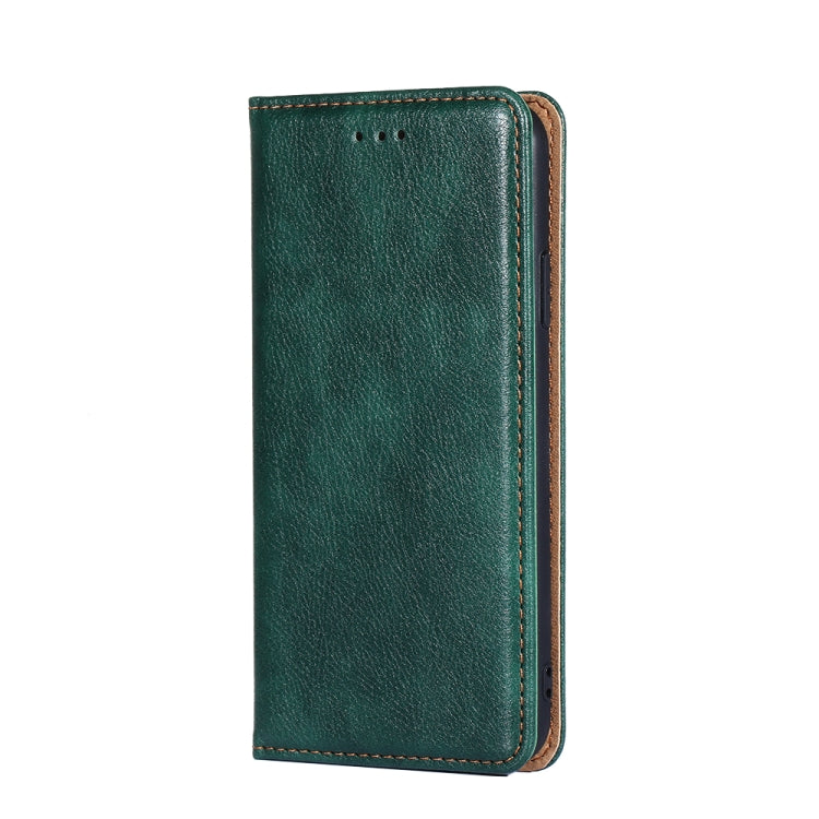 For Blackview A55 Pure Color Magnetic Leather Phone Case(Green) - More Brand by buy2fix | Online Shopping UK | buy2fix