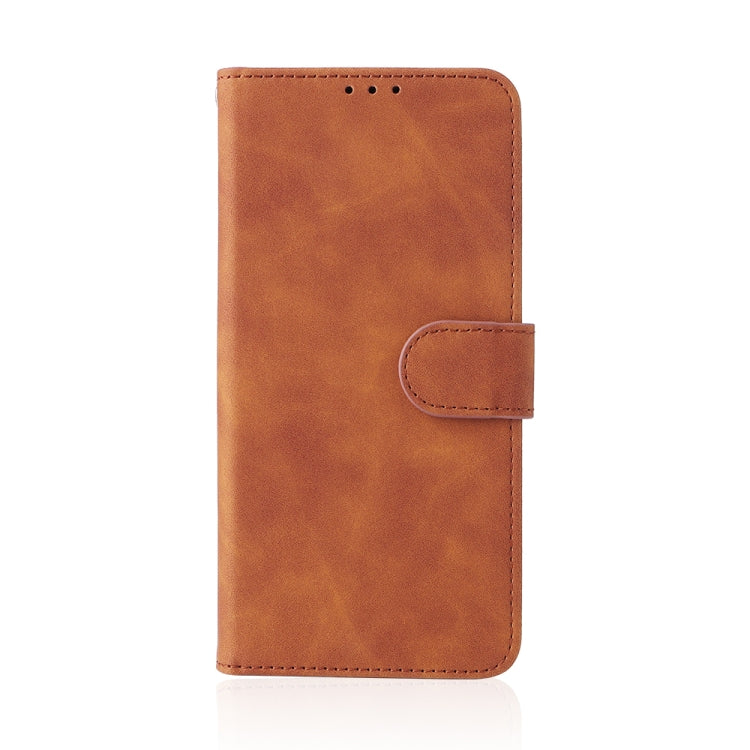 For Blackview A50 Skin Feel Magnetic Flip Leather Phone Case(Brown) - More Brand by buy2fix | Online Shopping UK | buy2fix