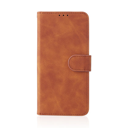 For Blackview A50 Skin Feel Magnetic Flip Leather Phone Case(Brown) - More Brand by buy2fix | Online Shopping UK | buy2fix