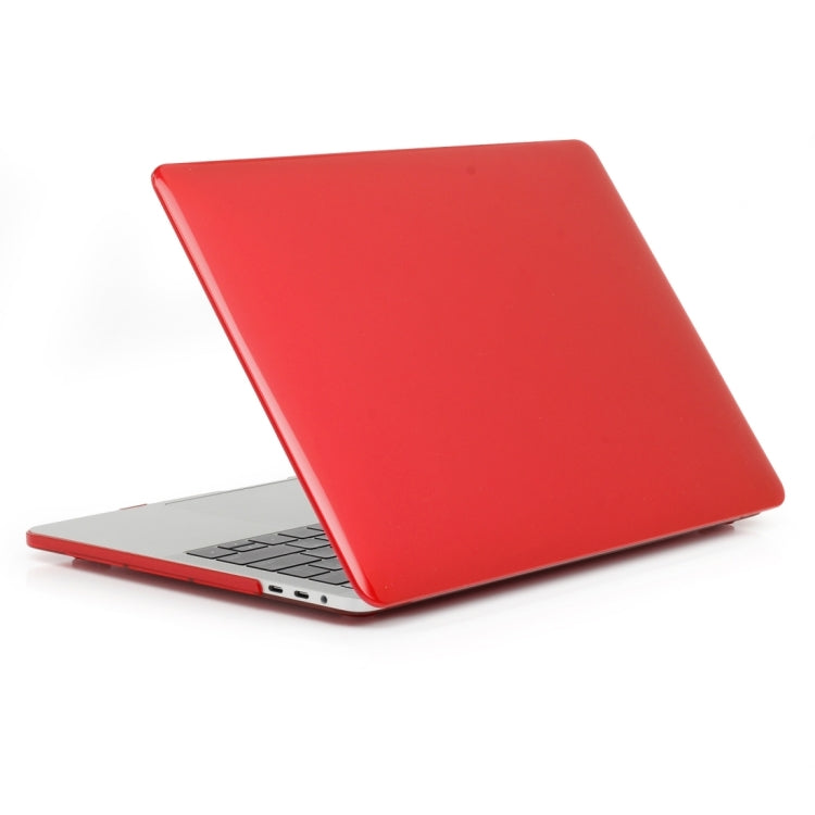 Laptop Crystal Style Protective Case For MacBook Pro 13.3 inch 2022(Red) - MacBook Pro Cases by buy2fix | Online Shopping UK | buy2fix