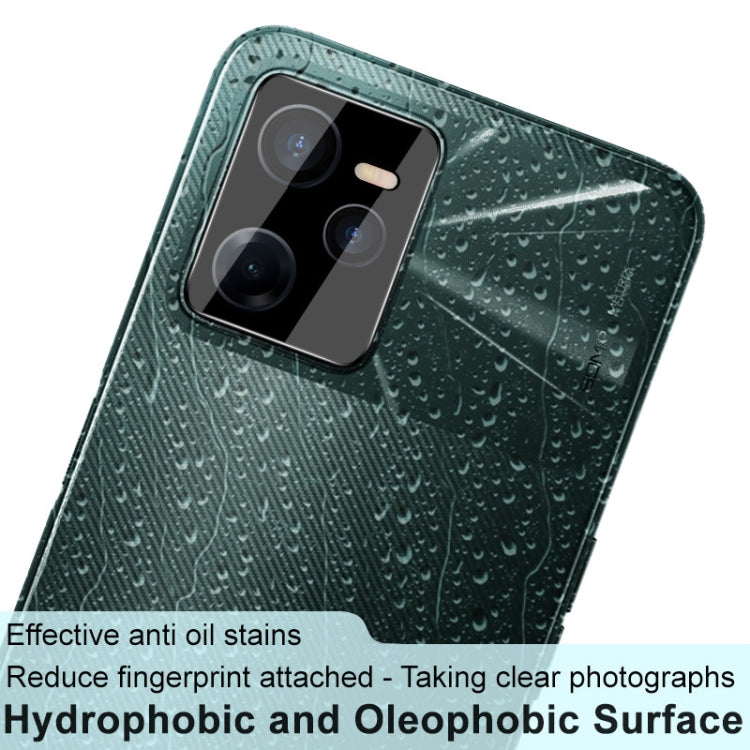 For OPPO Realme Narzo 50A Prime imak Integrated Rear Camera Lens Tempered Glass Film with Lens Cap Black Version - For OPPO by imak | Online Shopping UK | buy2fix