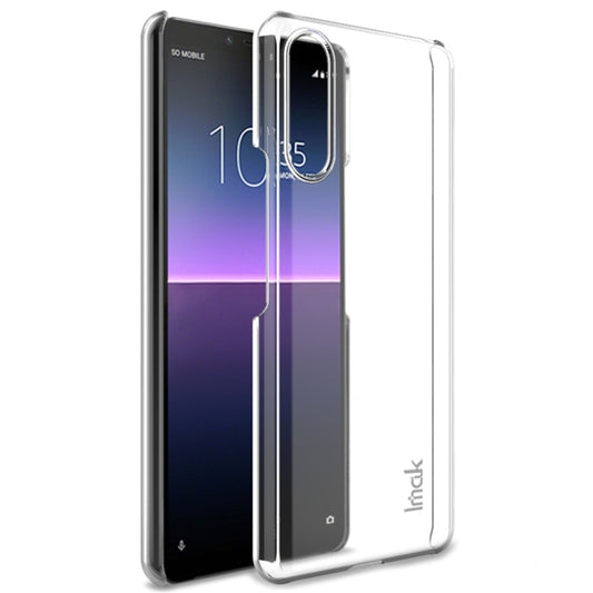 For Sony Xperia 10 II IMAK Wing II Wear-resisting Crystal Pro PC Protective Case - Sony Cases by imak | Online Shopping UK | buy2fix