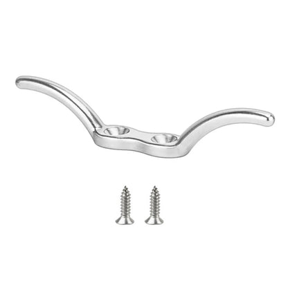 316 Stainless Steel Marine Flagpole Hook with Screw, Style:4 inch - Marine Accessories & Parts by buy2fix | Online Shopping UK | buy2fix