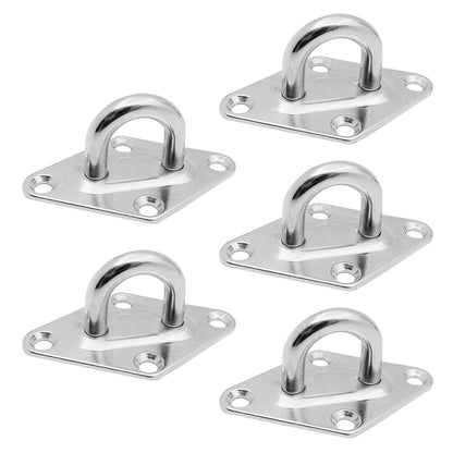 5 PCS 5mm 316 Stainless Steel Ship Diamond Door Hinges Buckle - Marine Accessories & Parts by buy2fix | Online Shopping UK | buy2fix