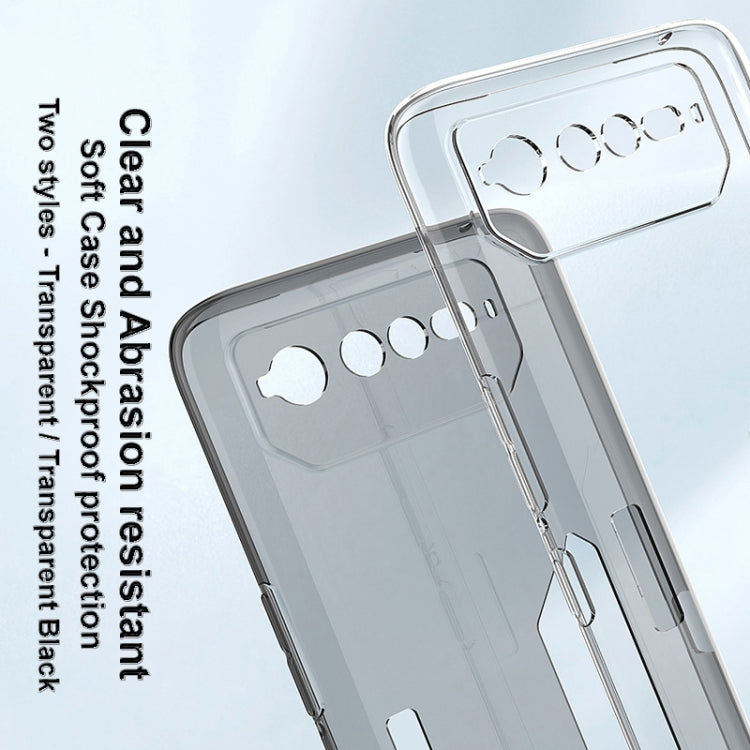 For Asus ROG Phone 6 IMAK UX-5 Series Transparent Shockproof TPU Protective Phone Case(Transparent) - ASUS Cases by imak | Online Shopping UK | buy2fix