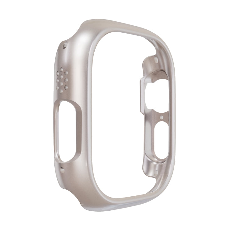 PC Hollow Protective Case For Apple Watch Ultra 49mm / Apple Watch Ultra 2 49mm(Starlight) - Watch Cases by buy2fix | Online Shopping UK | buy2fix