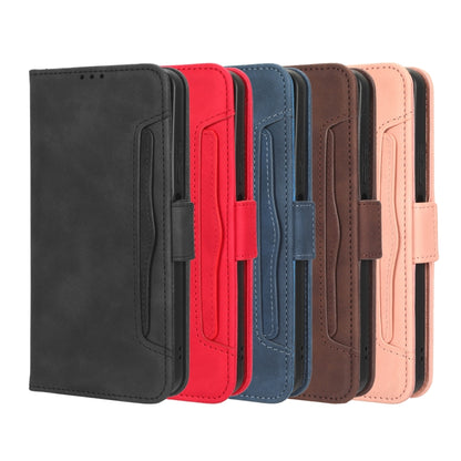For Blackview BV7100 Skin Feel Calf Texture Card Slots Leather Phone Case(Pink) - More Brand by buy2fix | Online Shopping UK | buy2fix