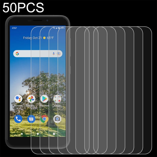 For AT&T Calypso 3 U328AA 50pcs 0.26mm 9H 2.5D Tempered Glass Film - More Brand by buy2fix | Online Shopping UK | buy2fix