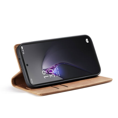 For OPPO Reno8 Pro 5G Global CaseMe 013 Multifunctional Horizontal Flip Leather Phone Case(Brown) - OPPO Cases by CaseMe | Online Shopping UK | buy2fix