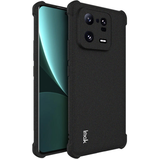 For Xiaomi 13 Pro 5G imak Shockproof Airbag TPU Phone Case(Matte Black) - 13 Pro Cases by imak | Online Shopping UK | buy2fix