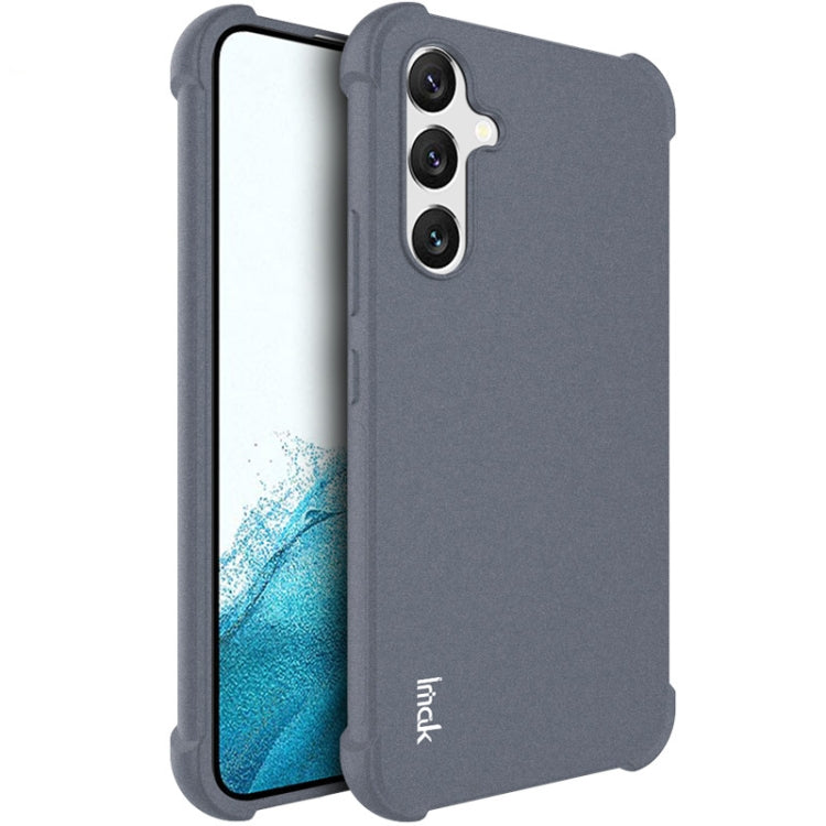 For Samsung Galaxy A54 5G imak Shockproof Airbag TPU Phone Case(Matte Grey) - Galaxy Phone Cases by imak | Online Shopping UK | buy2fix