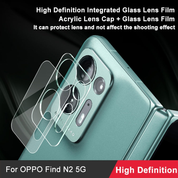 For OPPO Find N2 5G imak Integrated Rear Camera Lens Tempered Glass Film - For OPPO by imak | Online Shopping UK | buy2fix