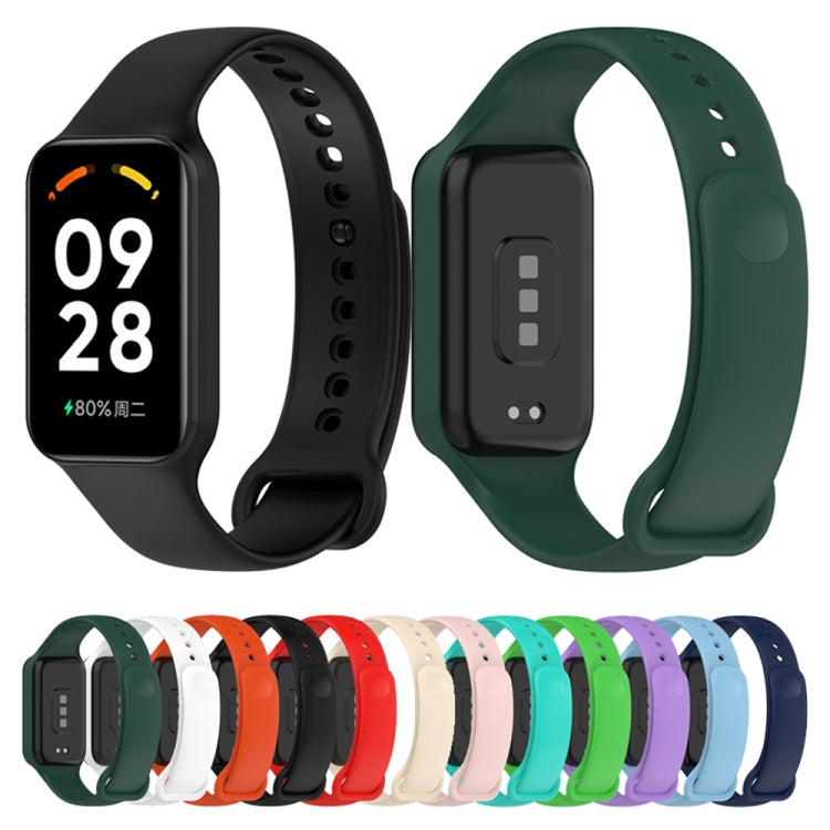 For Redmi Band 2 Solid Color Silicone Integrated Watch Band(Midnight Blue) - Watch Bands by buy2fix | Online Shopping UK | buy2fix