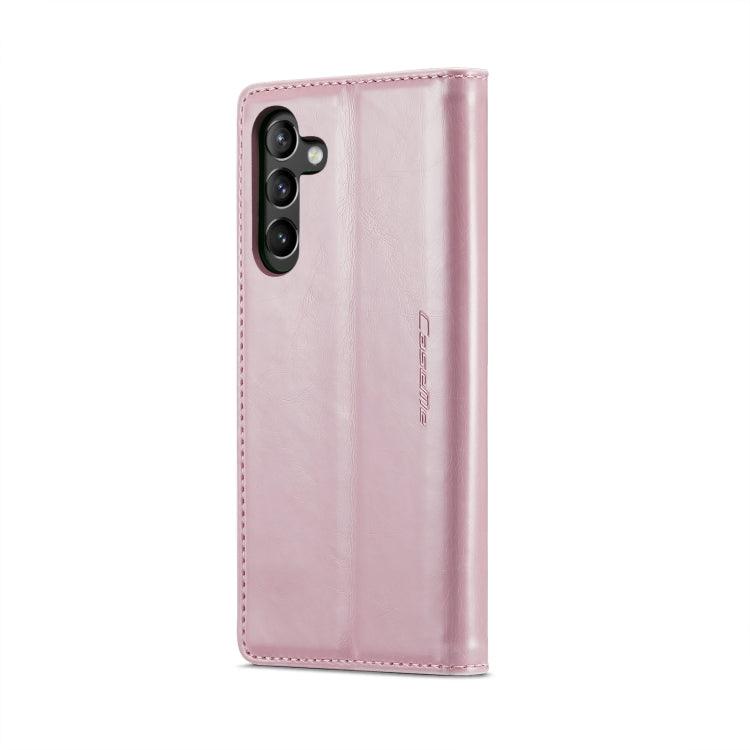 For Samsung Galaxy A54 5G CaseMe 003 Crazy Horse Texture Leather Phone Case(Rose Gold) - Galaxy Phone Cases by CaseMe | Online Shopping UK | buy2fix