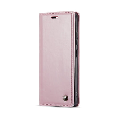 For Xiaomi Redmi Note 12 Pro+ 5G CaseMe 003 Crazy Horse Texture Leather Phone Case(Rose Gold) - Xiaomi Cases by CaseMe | Online Shopping UK | buy2fix