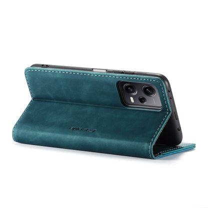 For Xiaomi Redmi Note 12 Pro+ 5G CaseMe 013 Multifunctional Horizontal Flip Leather Phone Case(Blue) - Xiaomi Cases by CaseMe | Online Shopping UK | buy2fix