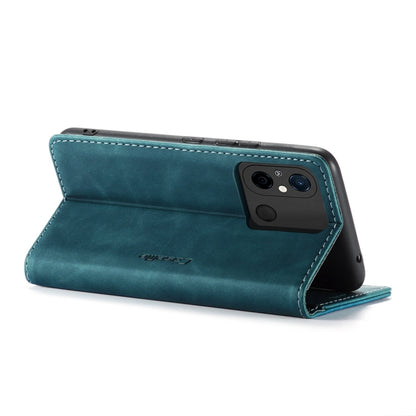 For Xiaomi Redmi 11A / 12C CaseMe 013 Multifunctional Horizontal Flip Leather Phone Case(Blue) - Xiaomi Cases by CaseMe | Online Shopping UK | buy2fix