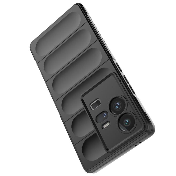 For vivo iQOO 11 Pro 5G Magic Shield TPU + Flannel Phone Case(Purple) - vivo Cases by buy2fix | Online Shopping UK | buy2fix